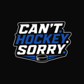 Can’t Hockey Sorry Sticker | Hockey Decal | Funny Hockey Sticker | Waterproof Vinyl Decal